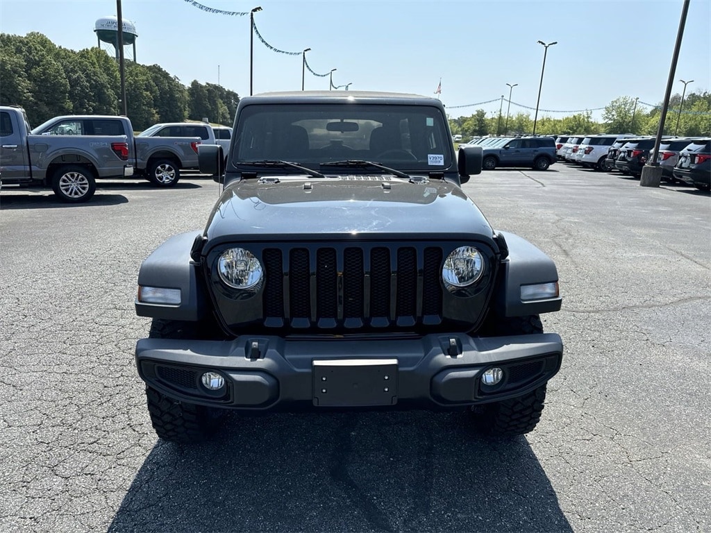 Used 2021 Jeep Wrangler Unlimited Willys Sport with VIN 1C4HJXDN8MW647392 for sale in Jasper, GA