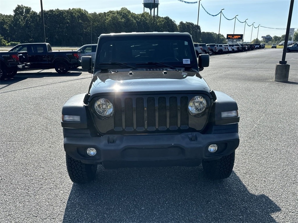 Used 2020 Jeep Wrangler Unlimited Sport S with VIN 1C4HJXDN7LW226536 for sale in Jasper, GA