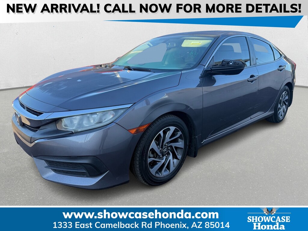 Used 2016 Honda Civic EX Sedan