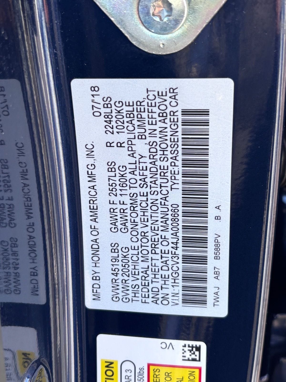2018 Honda Accord Hybrid EX - Photo 37