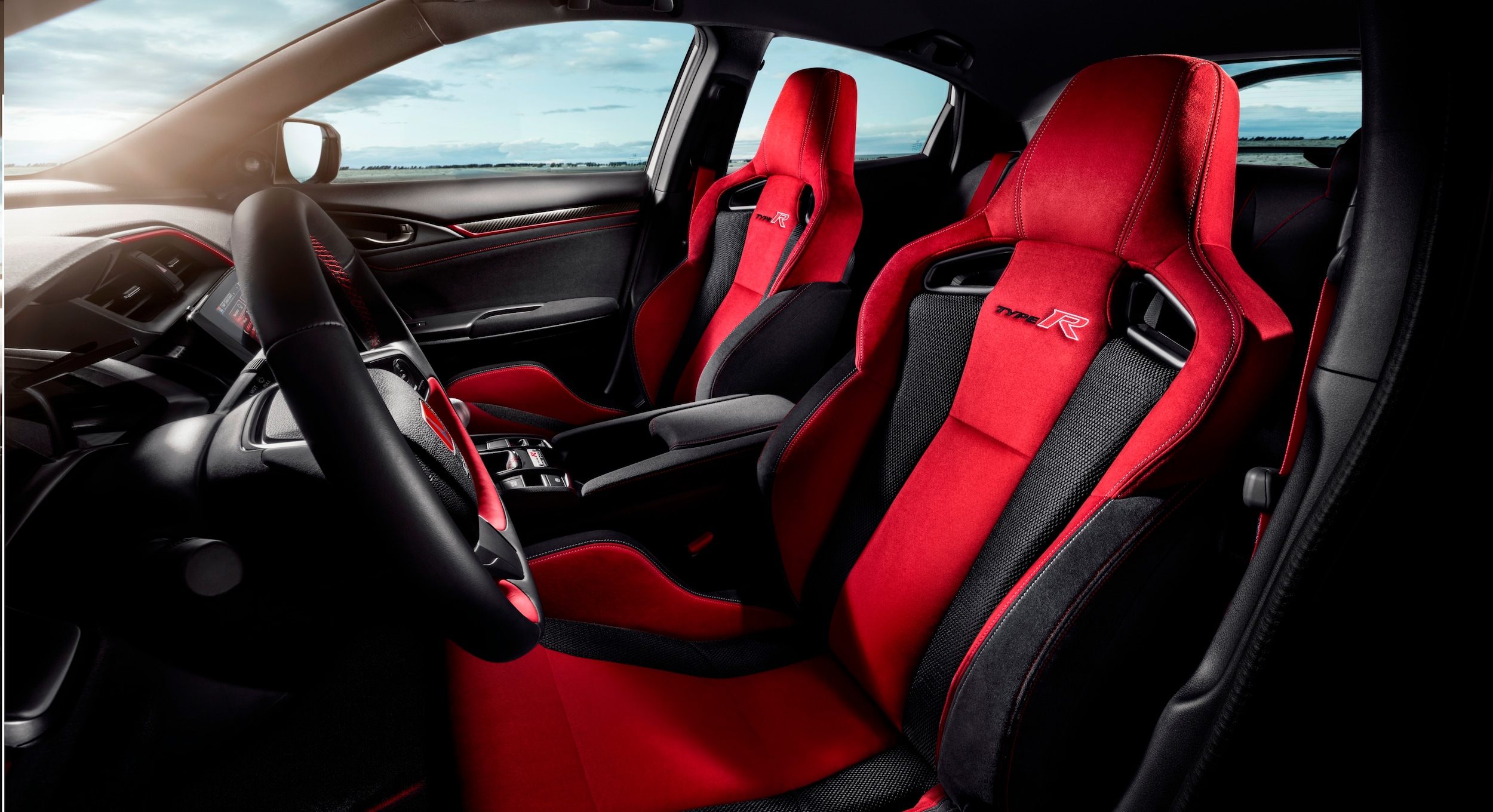 2017 Honda Type R suede sports seats