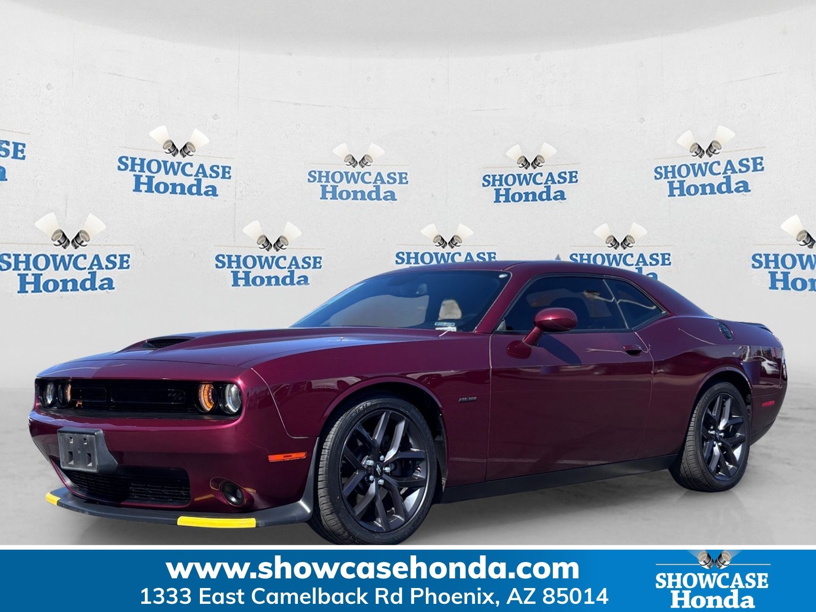 Octane Red Pearlcoat 2019 Dodge Challenger R/T RWD Coupe Rear-Wheel Drive 8-Speed Automatic