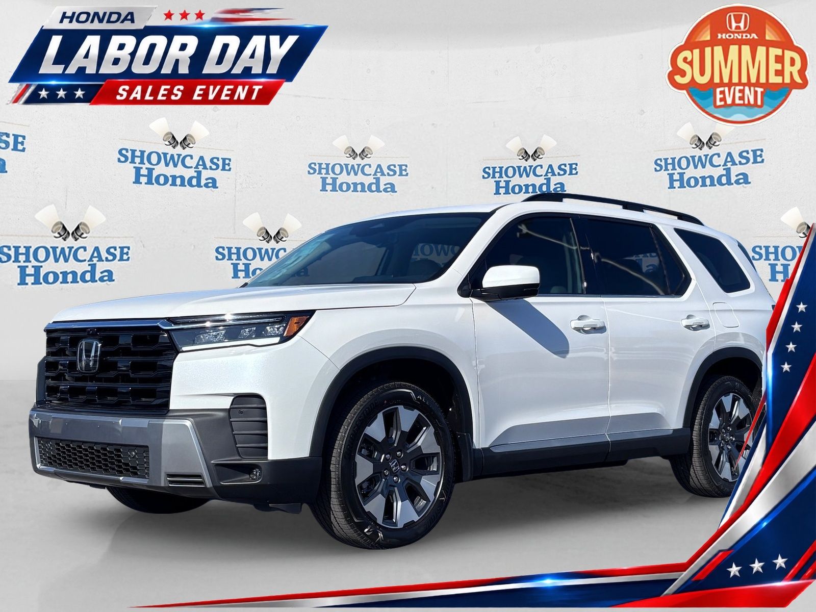 Platinum White Pearl 2026 Honda Pilot SUV / Crossover All-Wheel Drive Automatic