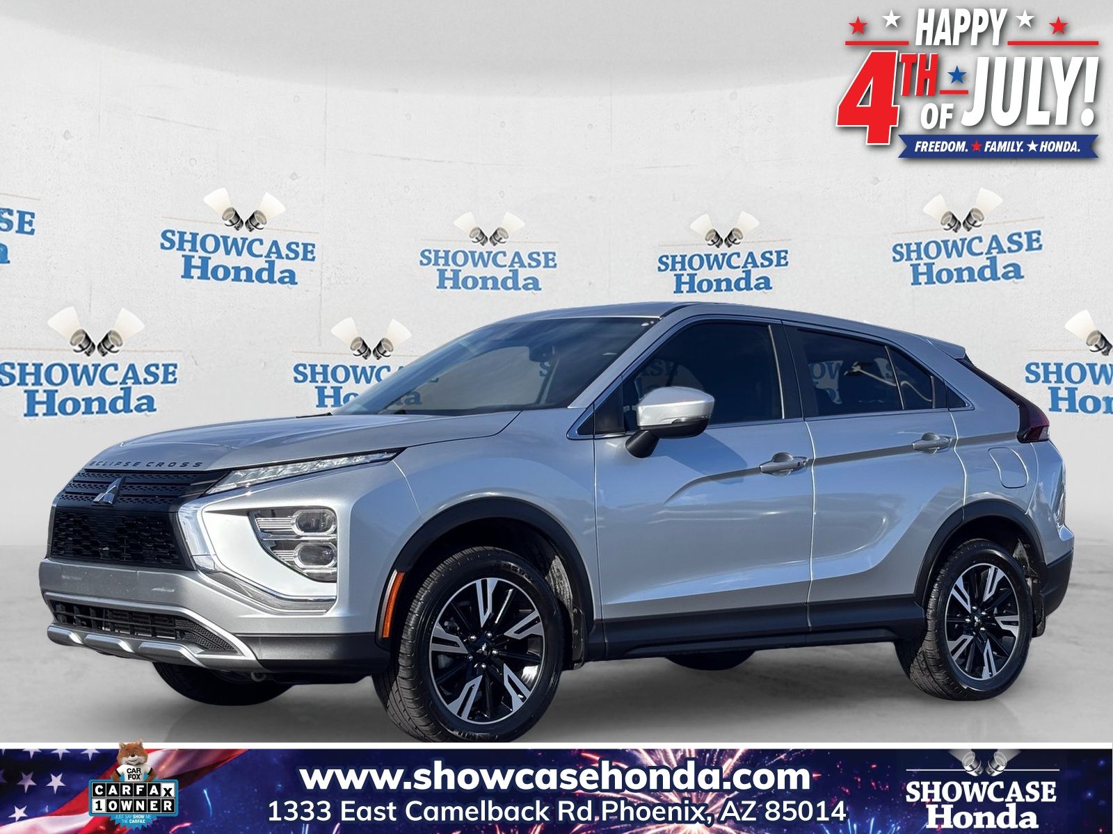 Alloy Silver 2024 Mitsubishi Eclipse Cross Continuously Variable Transmission
