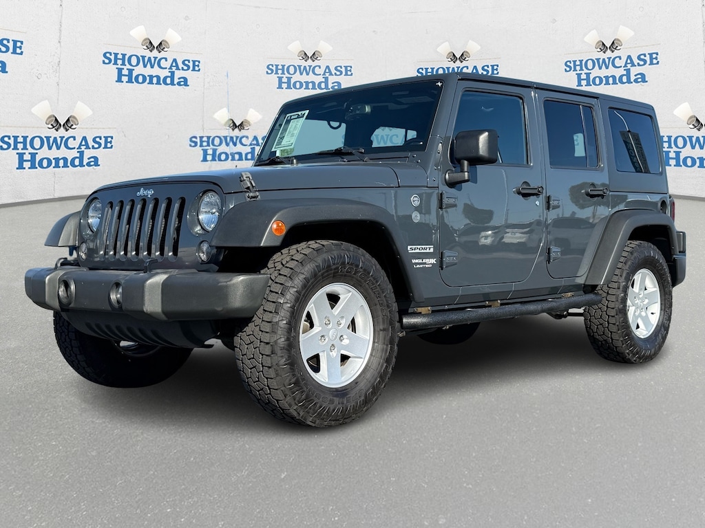Used 2018 Jeep Wrangler JK Unlimited Sport 4x4 SUV