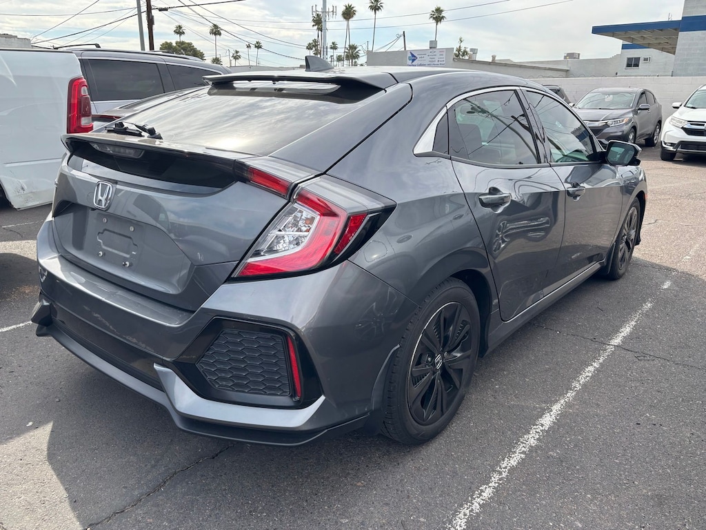 Certified 2018 Honda Civic EX Hatchback