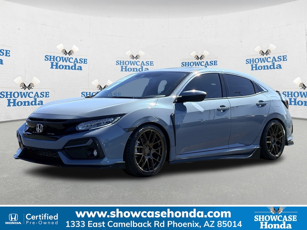 Certified 2020 Honda Civic EX-L Hatchback