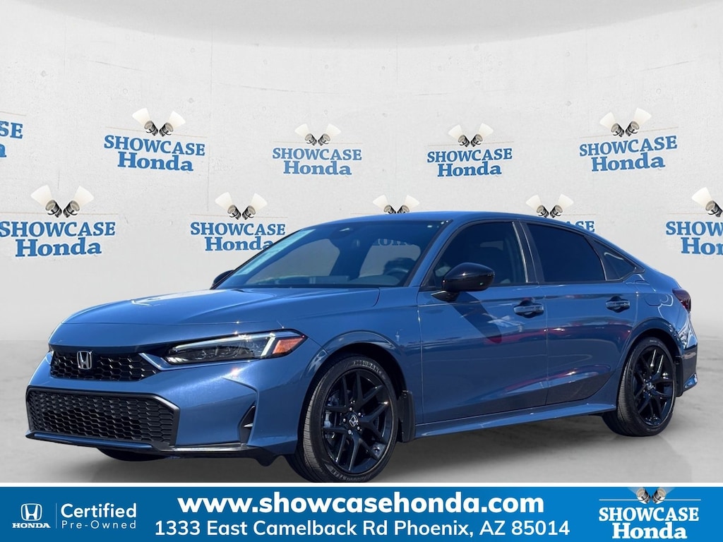Certified 2025 Honda Civic Hybrid Sport Sedan