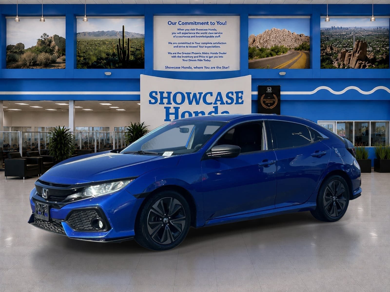 2017 Honda Civic Hatchback EX - Photo 2