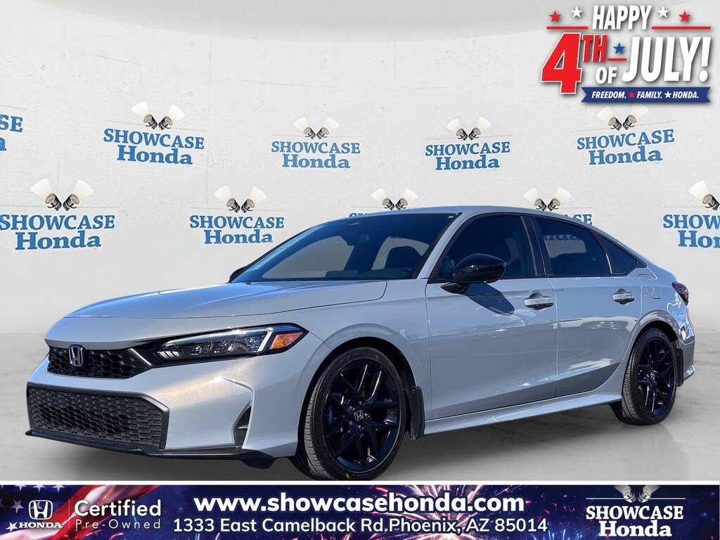 Certified 2025 Honda Civic Sport Sedan