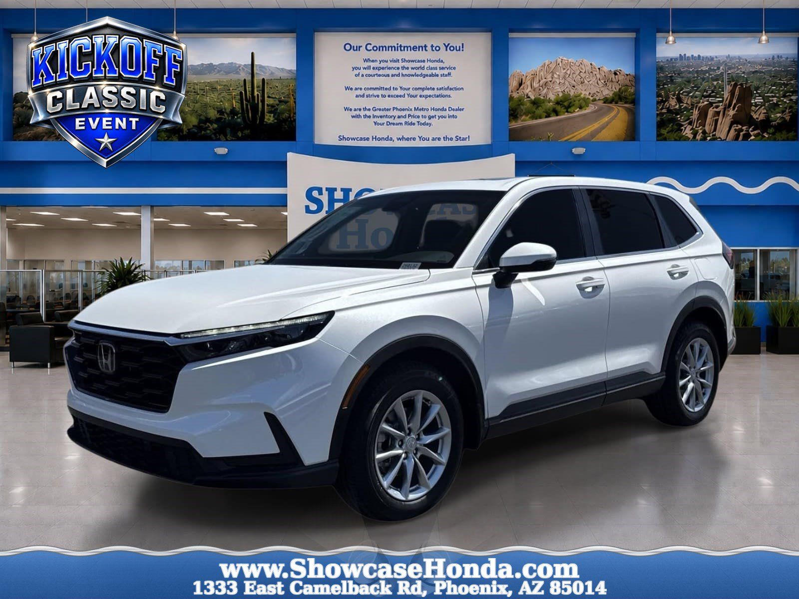 Platinum White Pearl 2026 Honda CR-V SUV / Crossover All-Wheel Drive Continuously Variable Transmission