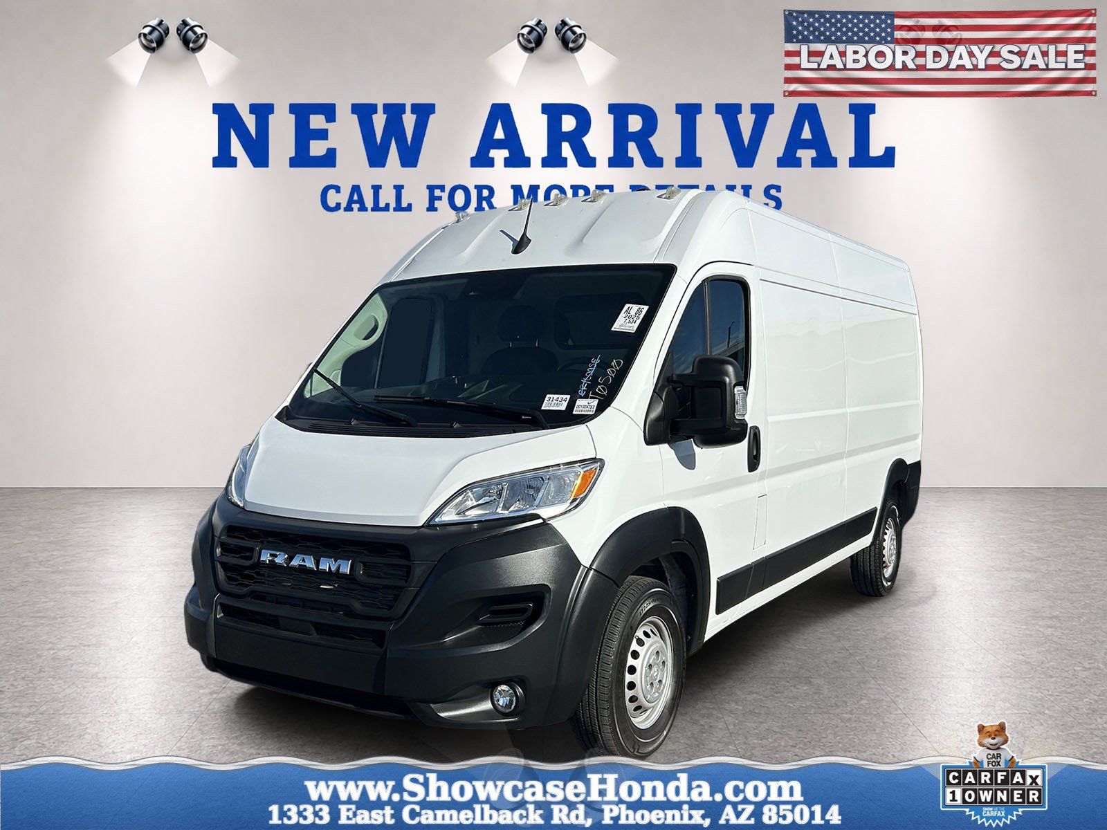 2025 RAM ProMaster Cargo Van