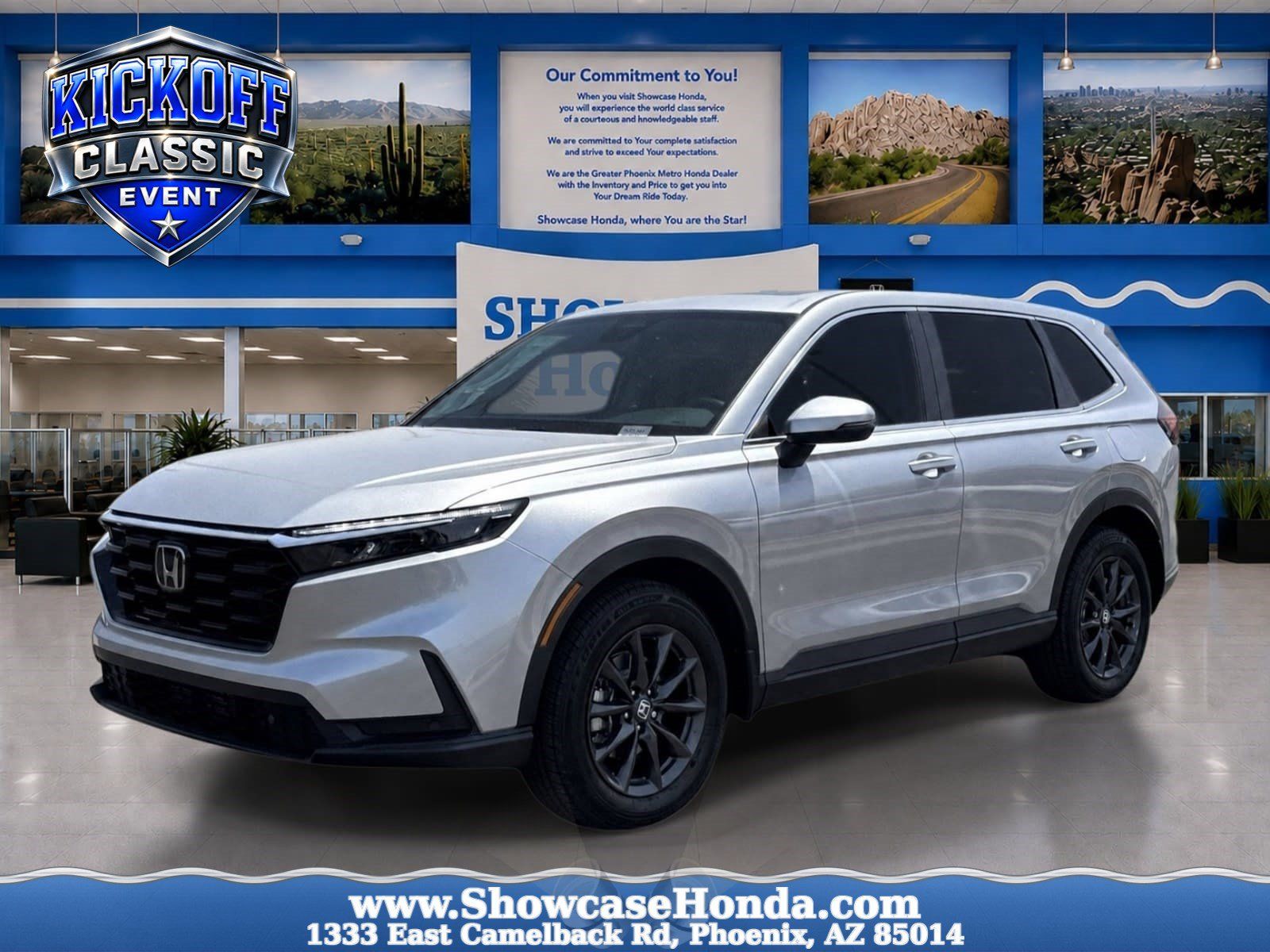Solar Silver 2026 Honda CR-V SUV / Crossover All-Wheel Drive Continuously Variable Transmission