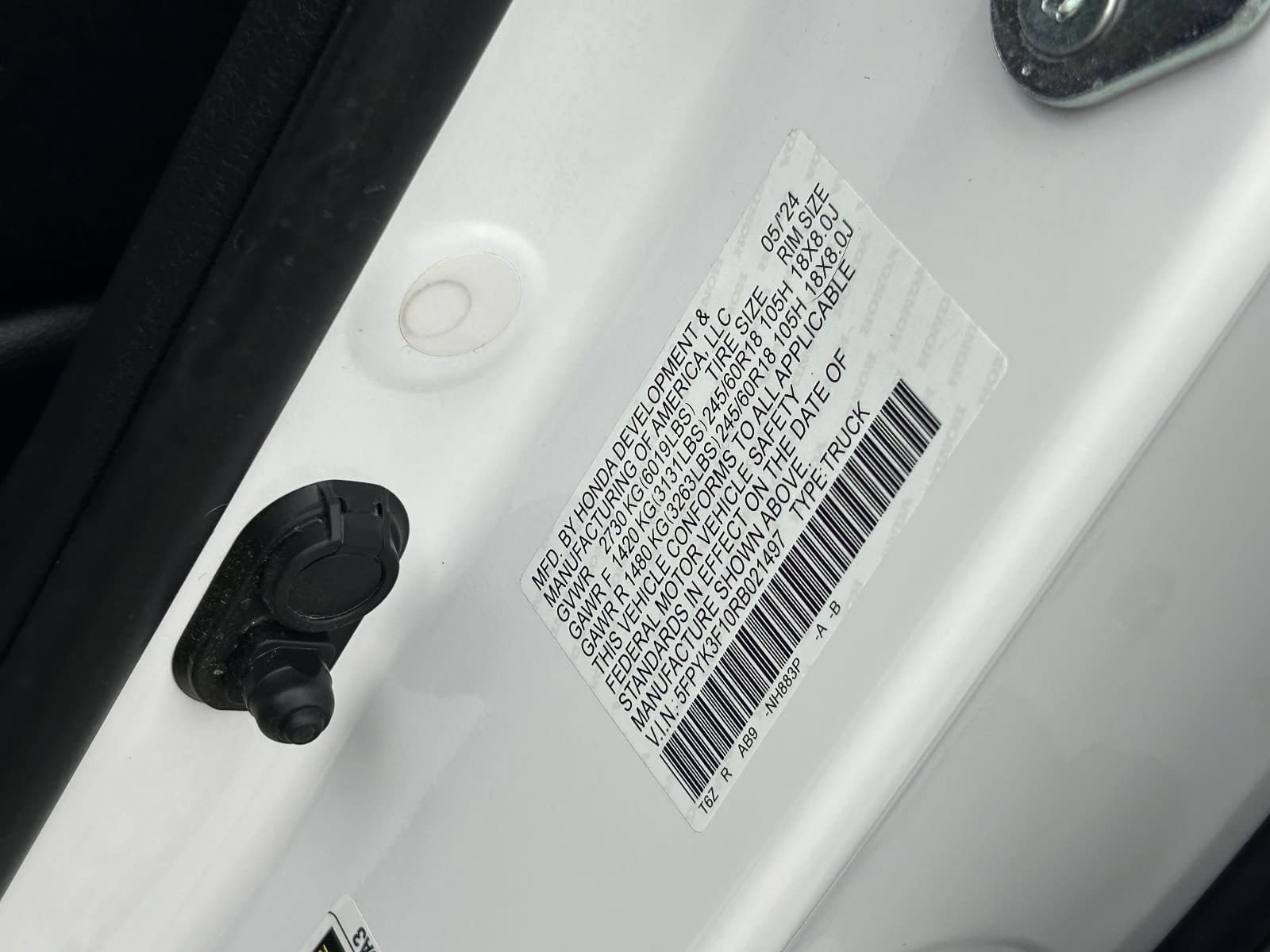 2024 Honda Ridgeline Sport - Photo 33