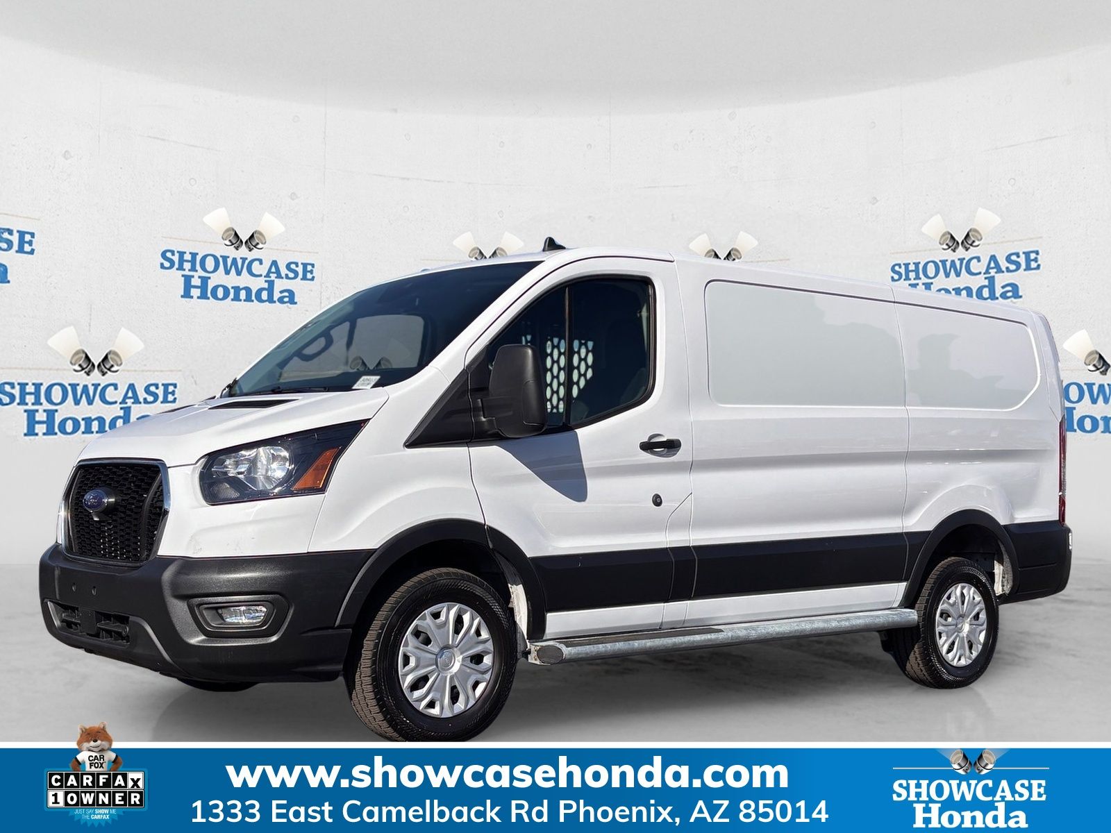 Oxford White 2025 Ford Transit Cargo 250 Low Roof RWD Van Rear-Wheel Drive