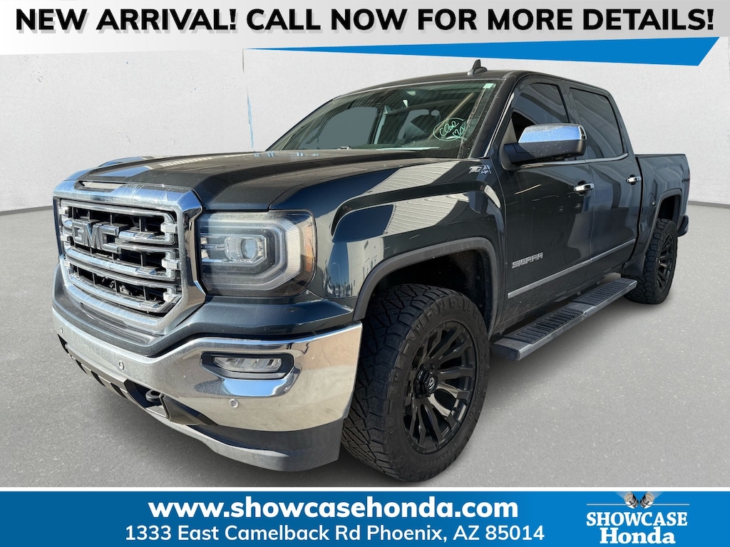 Used 2018 GMC Sierra 1500 SLT Truck Crew Cab