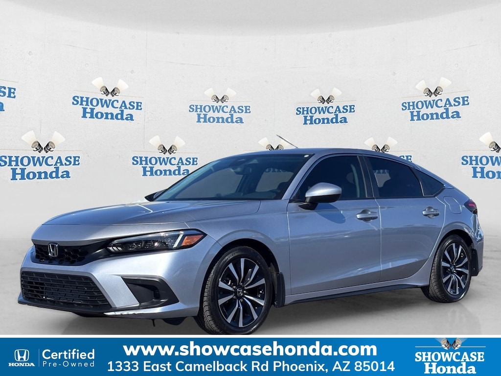 Certified 2024 Honda Civic EX-L Hatchback