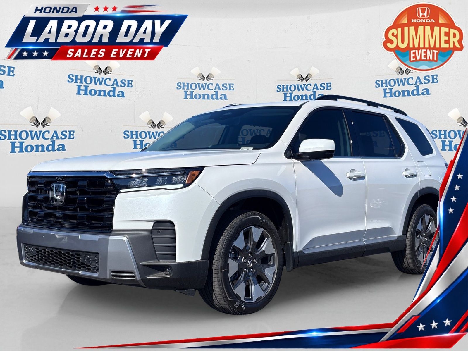 Platinum White Pearl 2026 Honda Pilot SUV / Crossover All-Wheel Drive Automatic