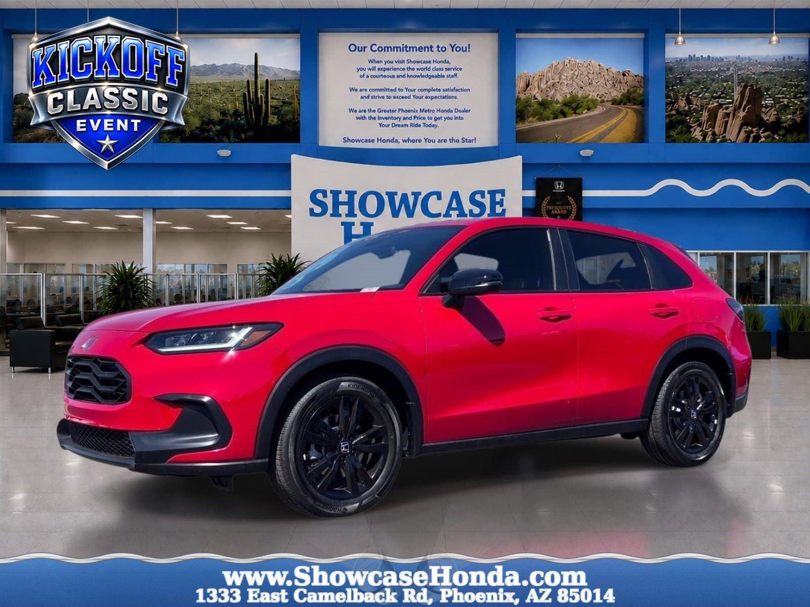 Milano Red 2027 Honda HR-V SUV / Crossover Front-Wheel Drive Continuously Variable Transmission