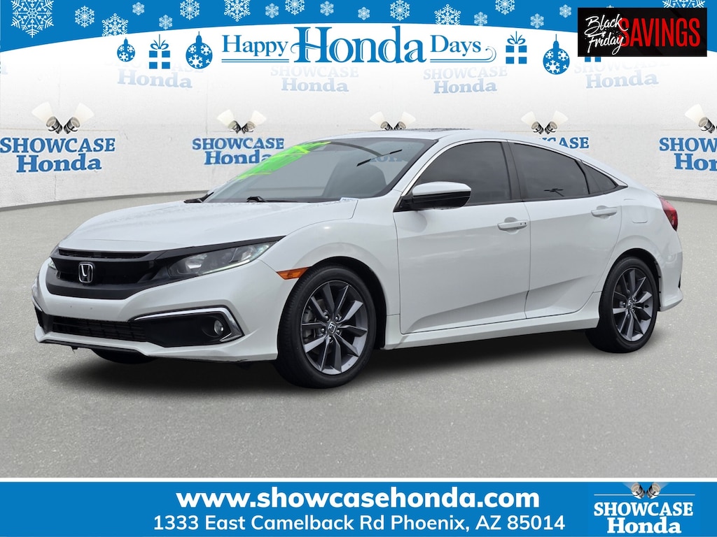 Certified 2019 Honda Civic EX Sedan