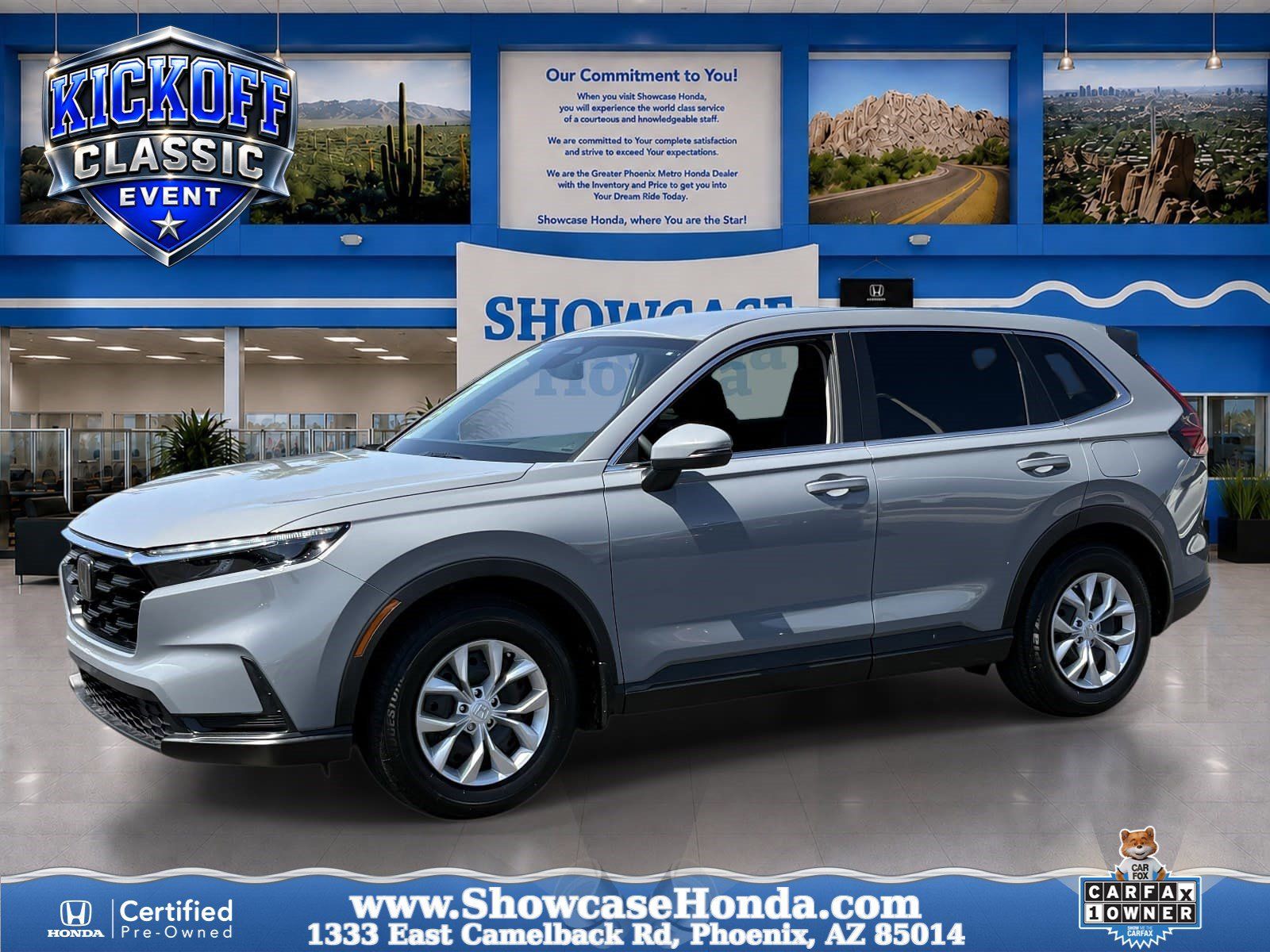 Urban Gray Pearl 2024 Honda CR-V SUV / Crossover Front-Wheel Drive Continuously Variable Transmission