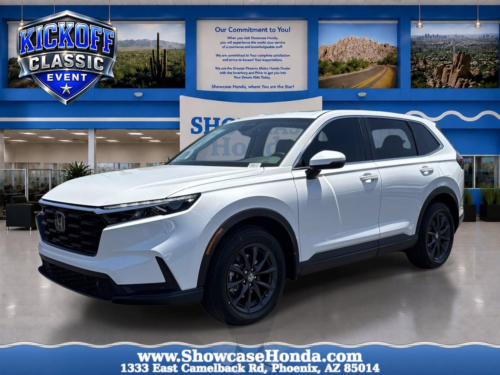Platinum White Pearl 2026 Honda CR-V SUV / Crossover All-Wheel Drive Continuously Variable Transmission
