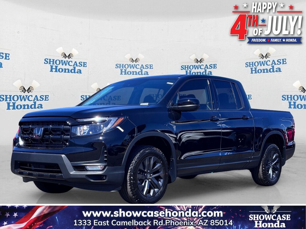New 2026 Honda Ridgeline Sport Truck Crew Cab