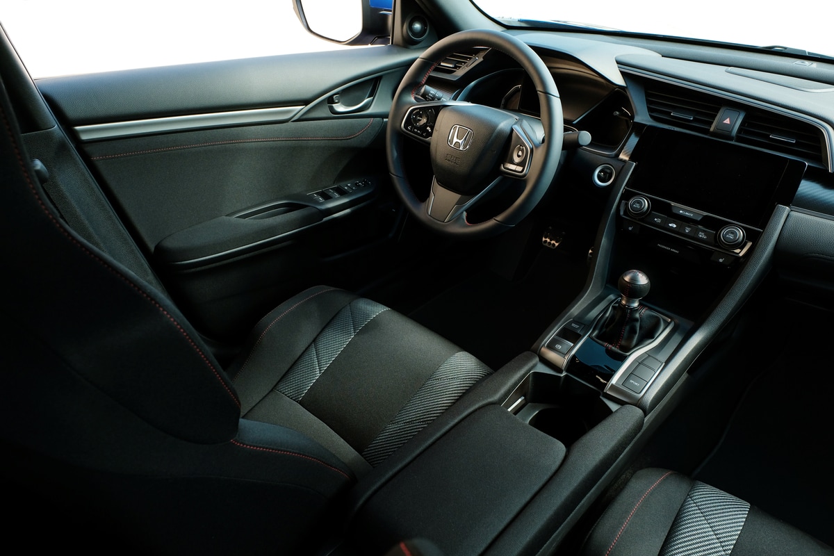 2017 Civic Si interior