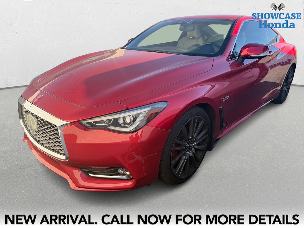 Used 2017 INFINITI Q60 3.0t Red Sport 400 Coupe