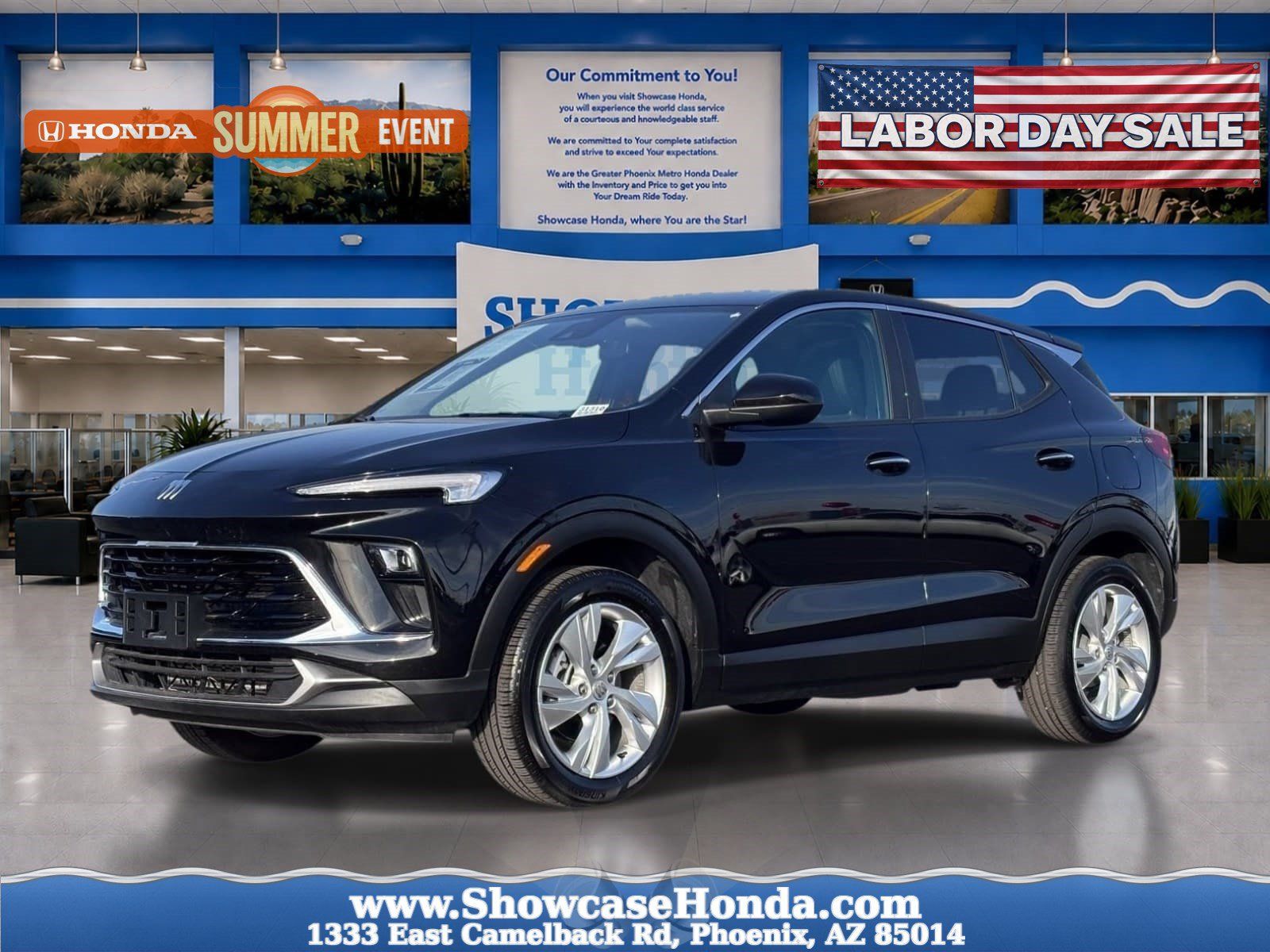 Black (Ebony Twilight) 2025 Buick Encore GX SUV / Crossover Front-Wheel Drive Continuously Variable Transmission