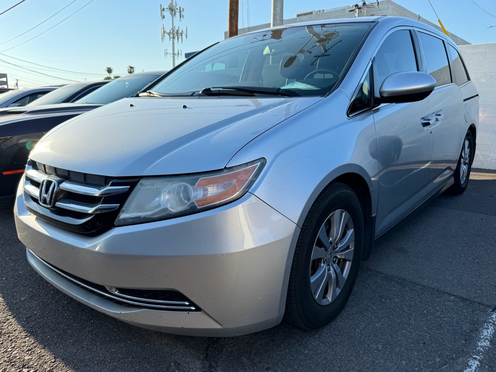 Used 2014 Honda Odyssey EX-L with VIN 5FNRL5H66EB134881 for sale in Phoenix, AZ