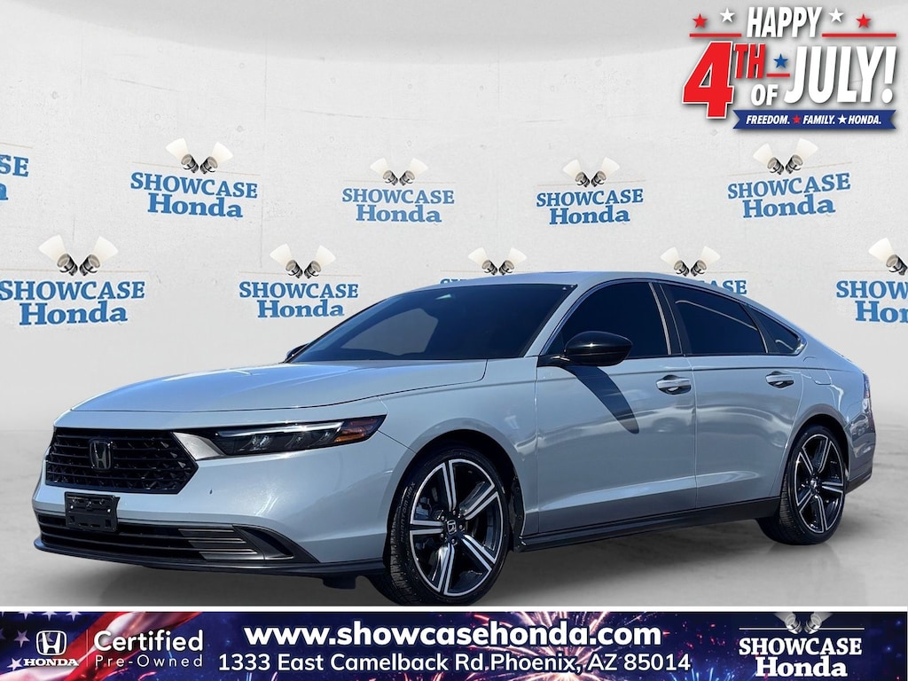 Certified 2023 Honda Accord Hybrid Sport Sedan