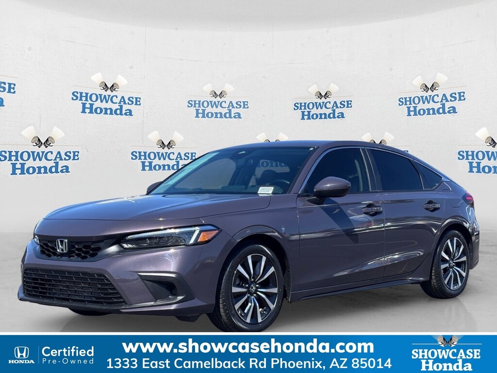 Certified 2024 Honda Civic EX-L Hatchback