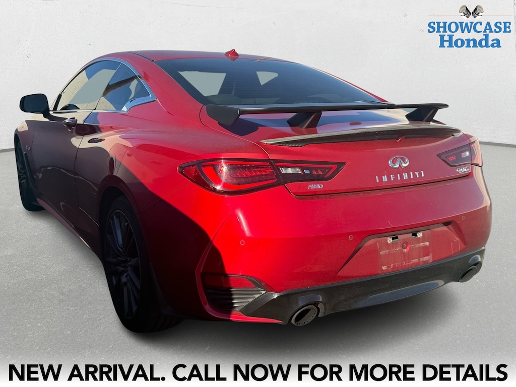 Used 2017 INFINITI Q60 3.0t Red Sport 400 Coupe