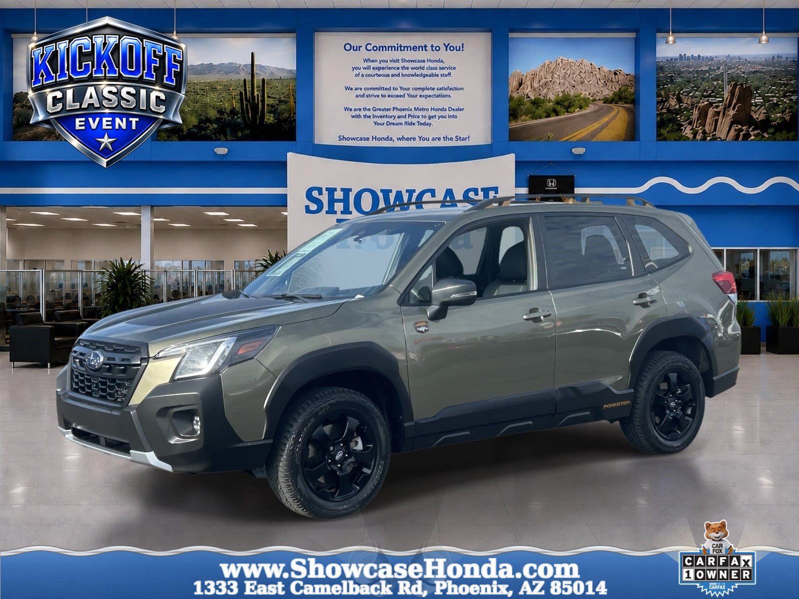 Autumn Green 2023 Subaru Forester SUV / Crossover All-Wheel Drive Continuously Variable Transmission