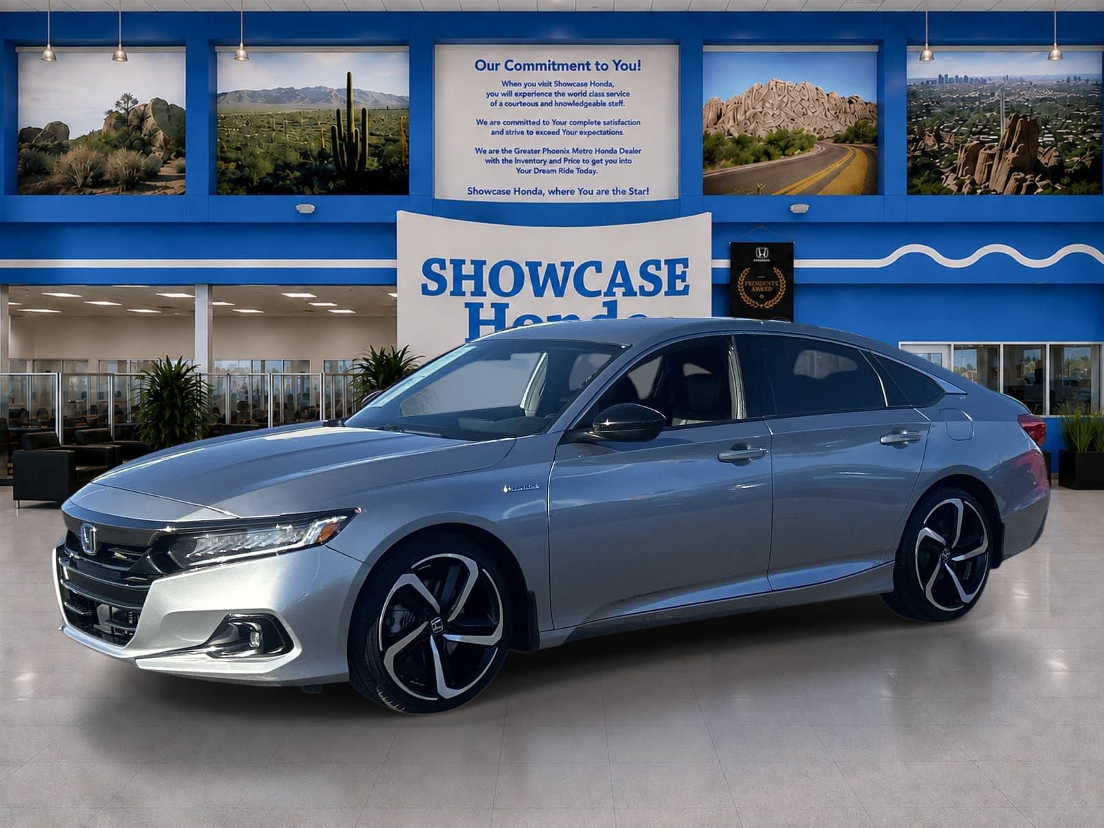 Certified 2022 Honda Accord Hybrid Sport Sedan