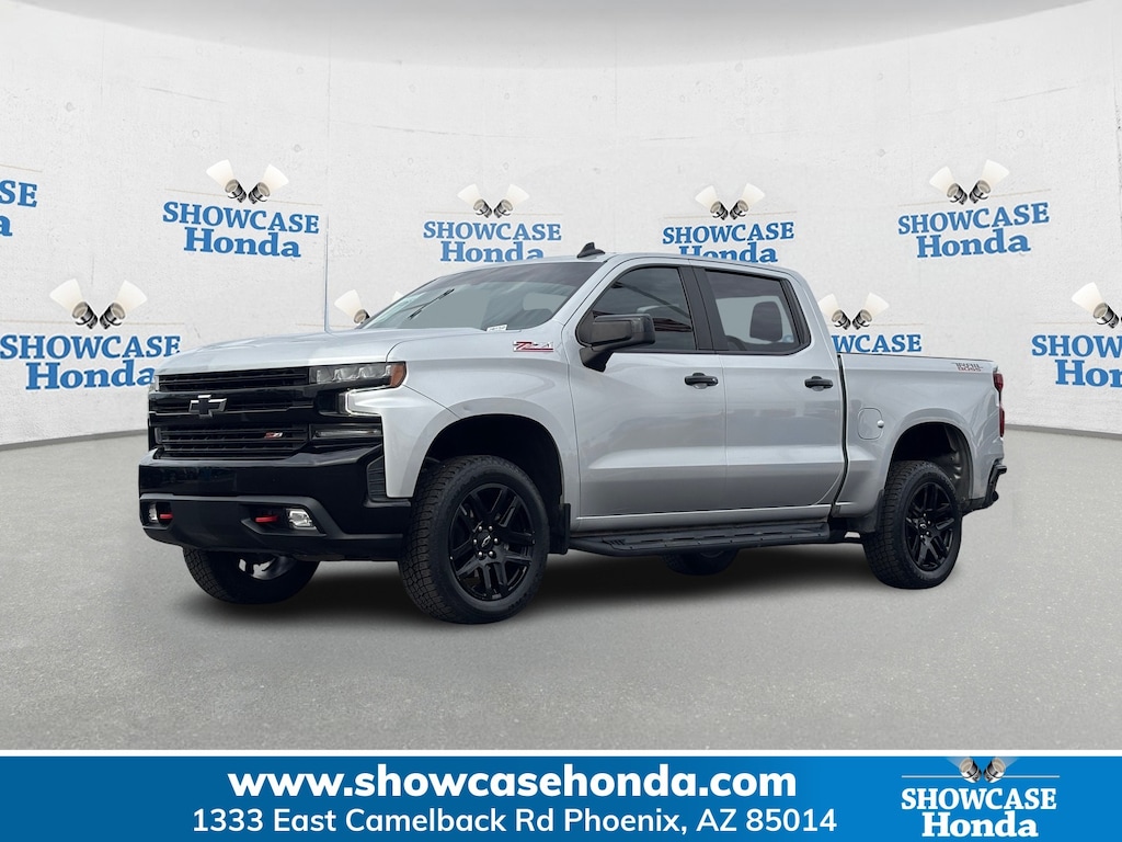 Used 2021 Chevrolet Silverado 1500 LT Trail Boss Truck Crew Cab