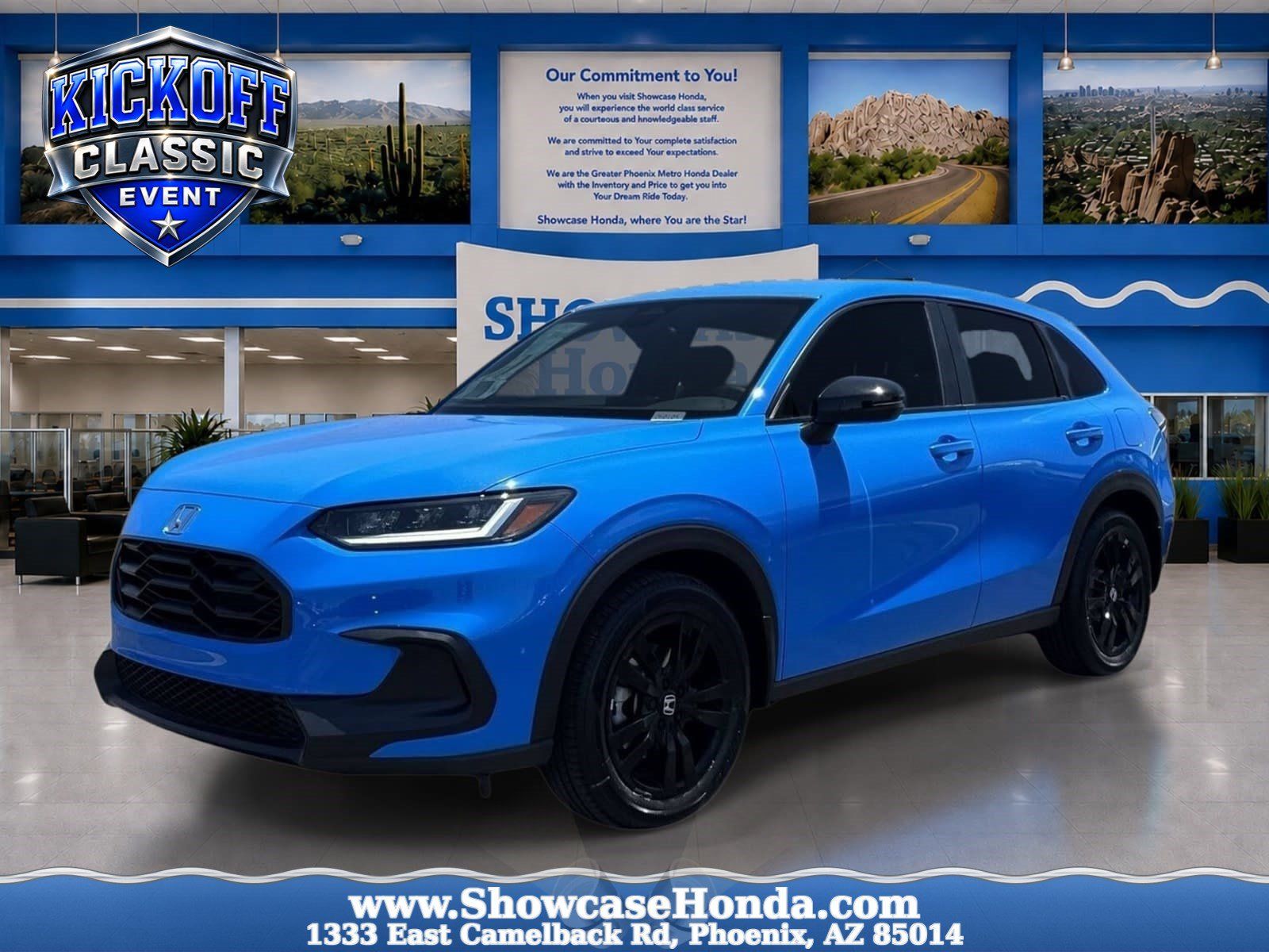 Boost Blue Pearl 2027 Honda HR-V SUV / Crossover All-Wheel Drive Continuously Variable Transmission