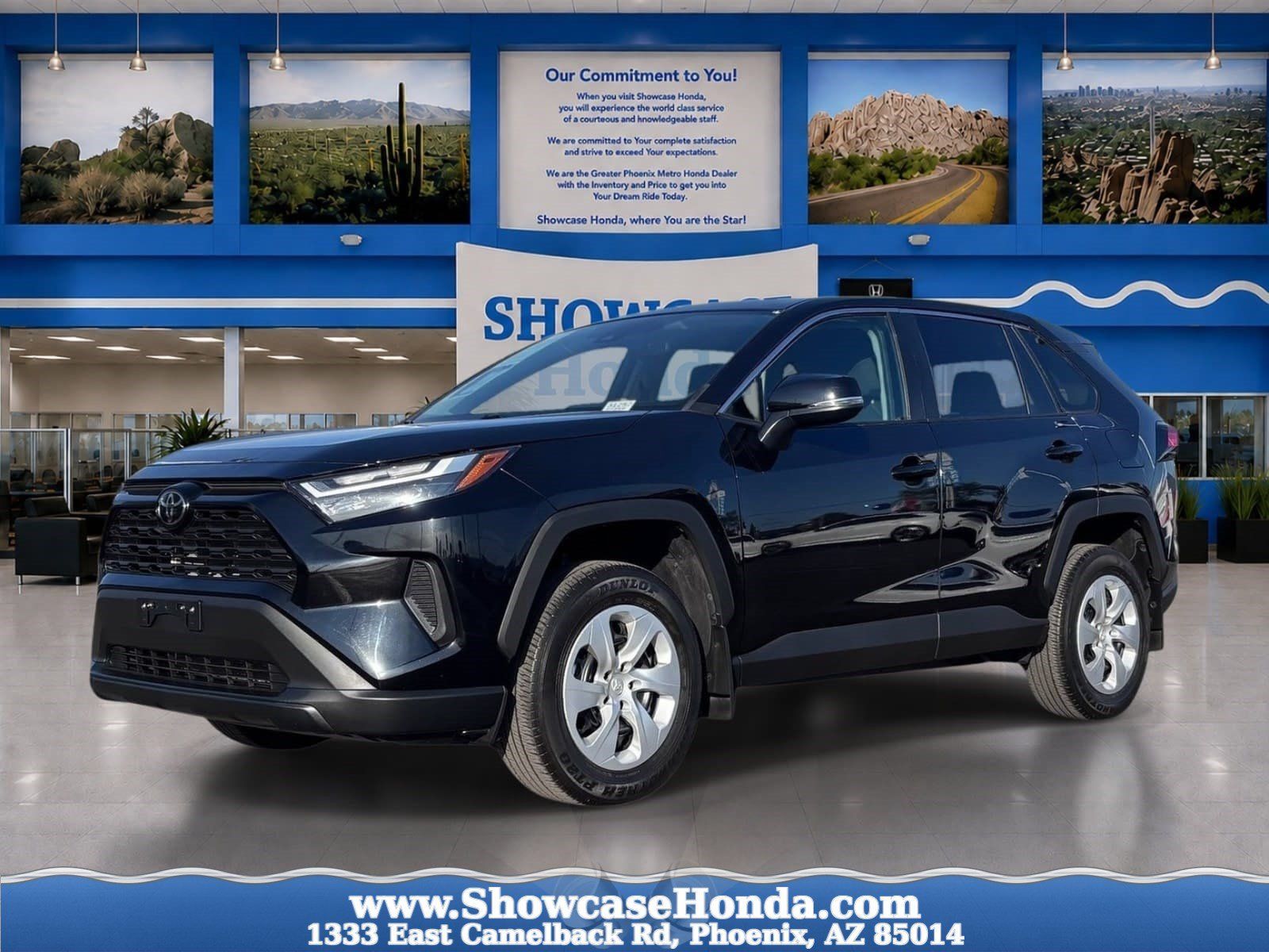 Midnight Black 2024 Toyota RAV4 SUV / Crossover Front-Wheel Drive 8-Speed Automatic