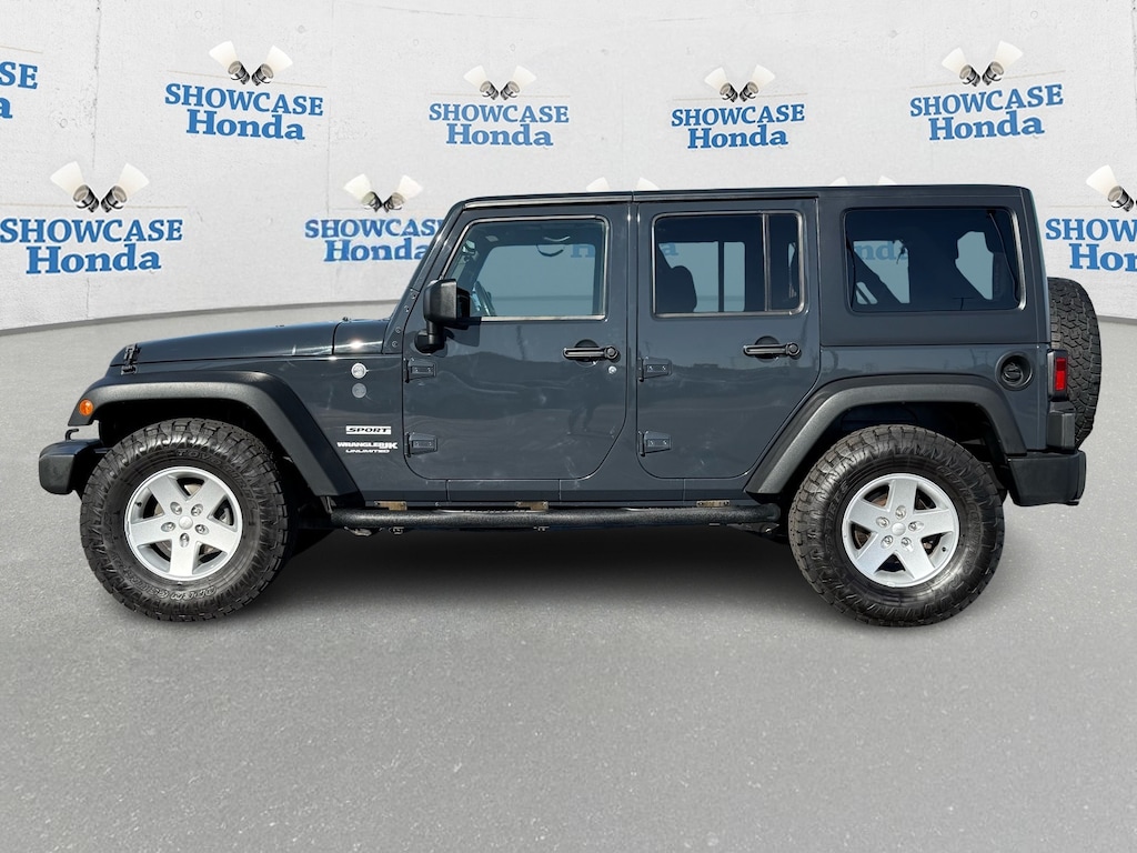 Used 2018 Jeep Wrangler JK Unlimited Sport 4x4 SUV