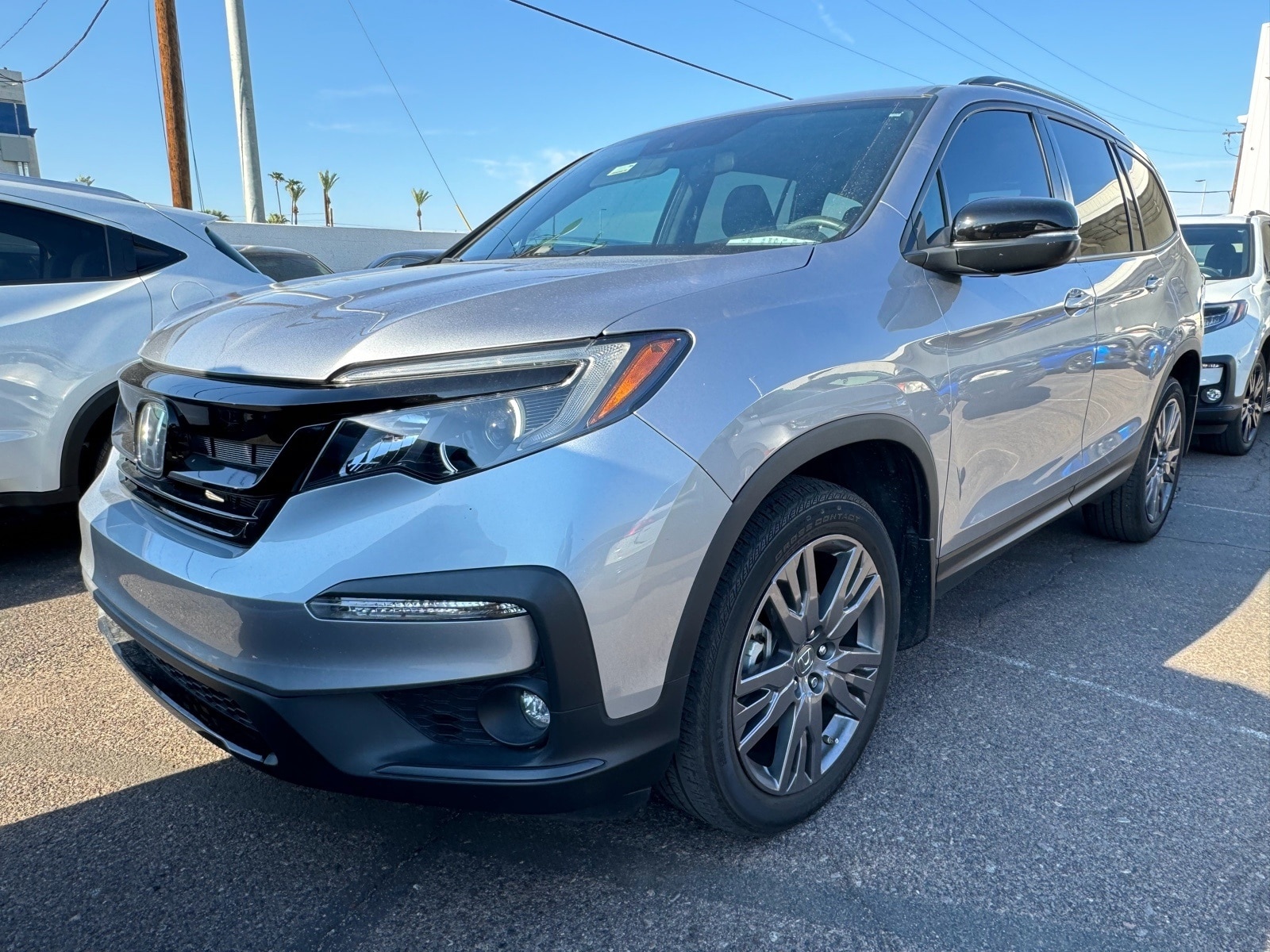 Used 2022 Honda Pilot Sport with VIN 5FNYF6H32NB059515 for sale in Phoenix, AZ