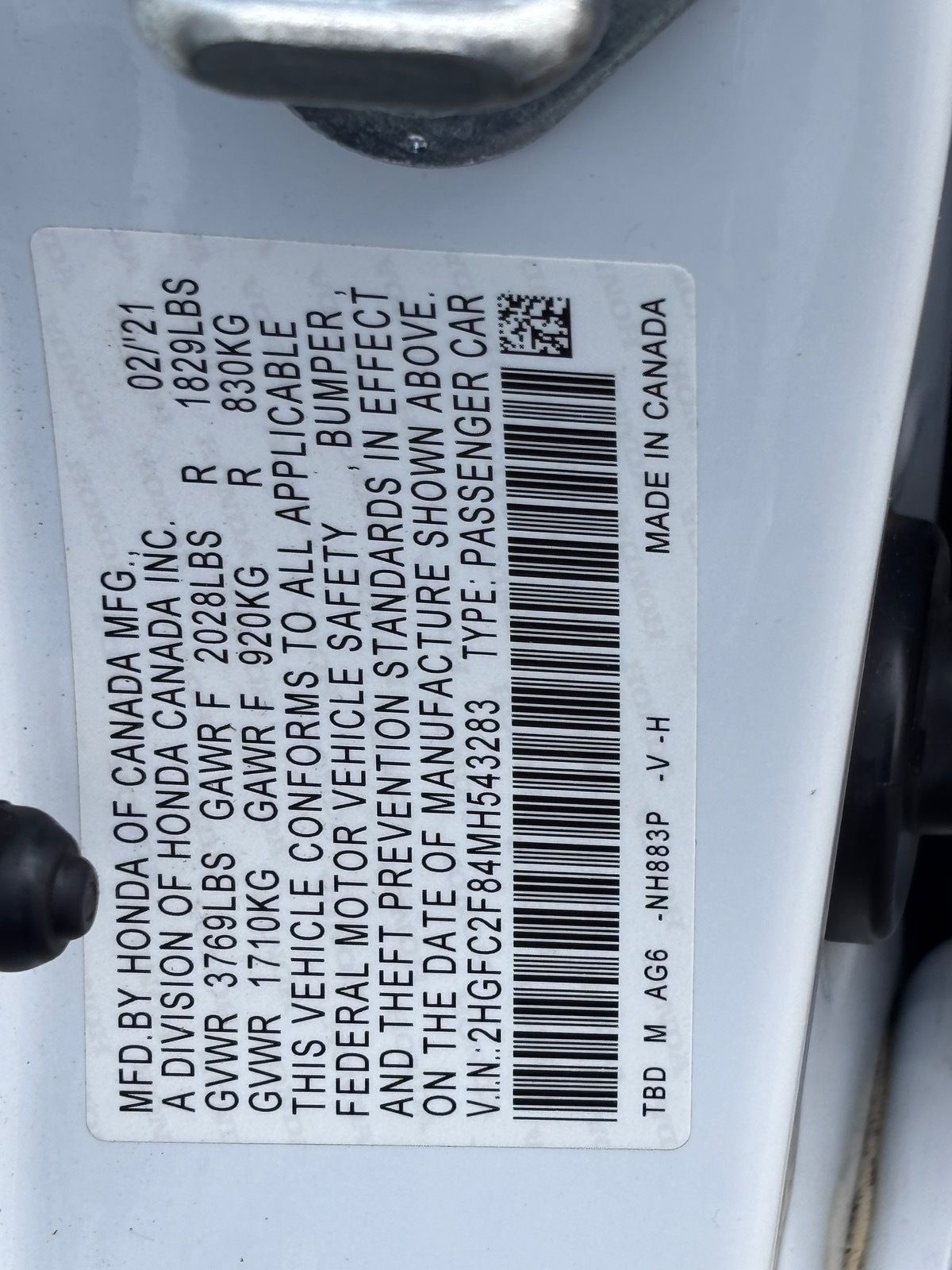 2021 Honda Civic Sport - Photo 32