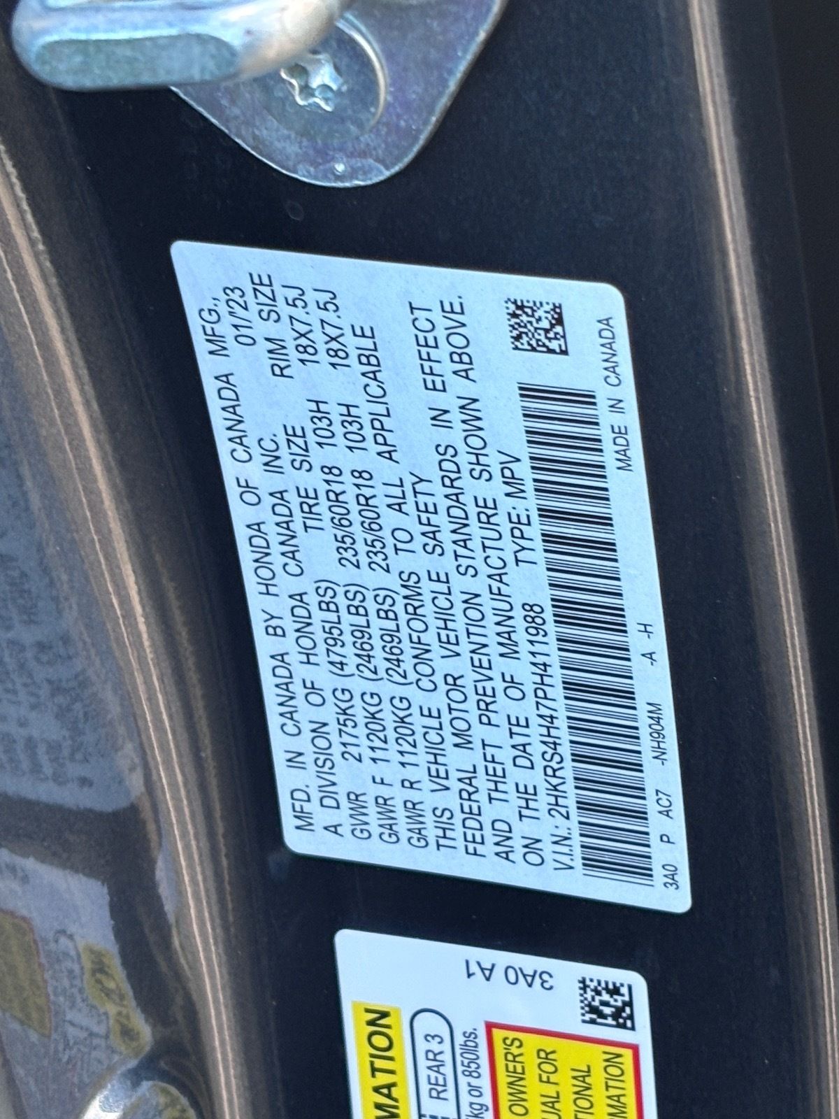 2023 Honda CR-V EX - Photo 35
