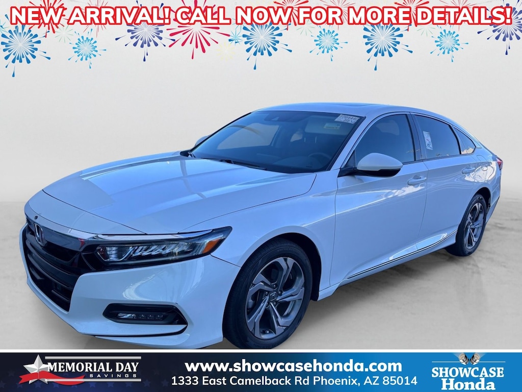 Certified 2019 Honda Accord EX-L Sedan