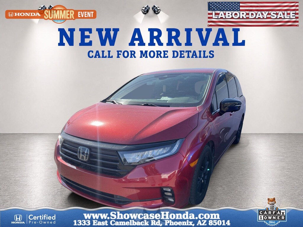 Certified 2023 Honda Odyssey Sport Van