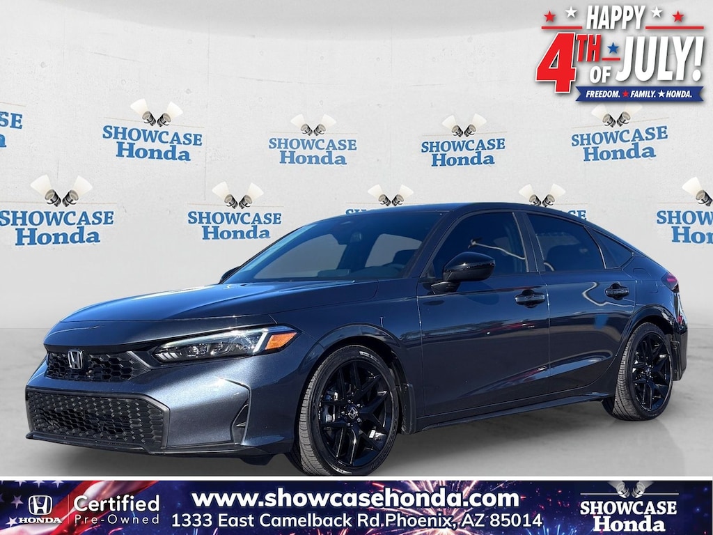 Certified 2025 Honda Civic Sport Hatchback