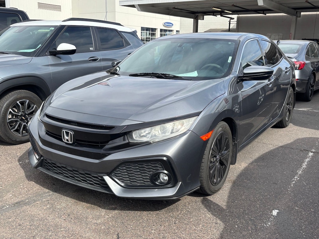 Certified 2018 Honda Civic EX Hatchback