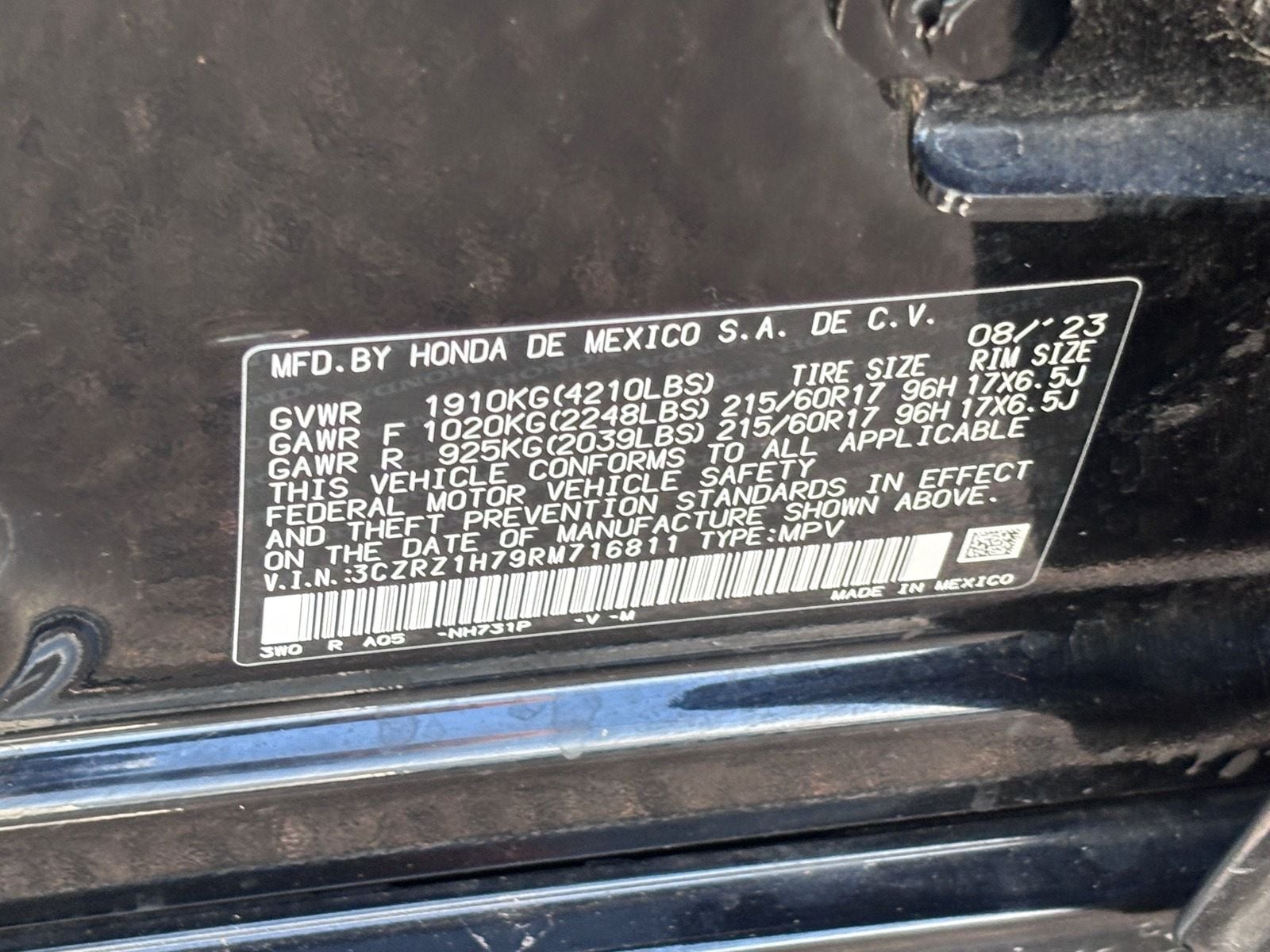 2024 Honda HR-V EX-L - Photo 37