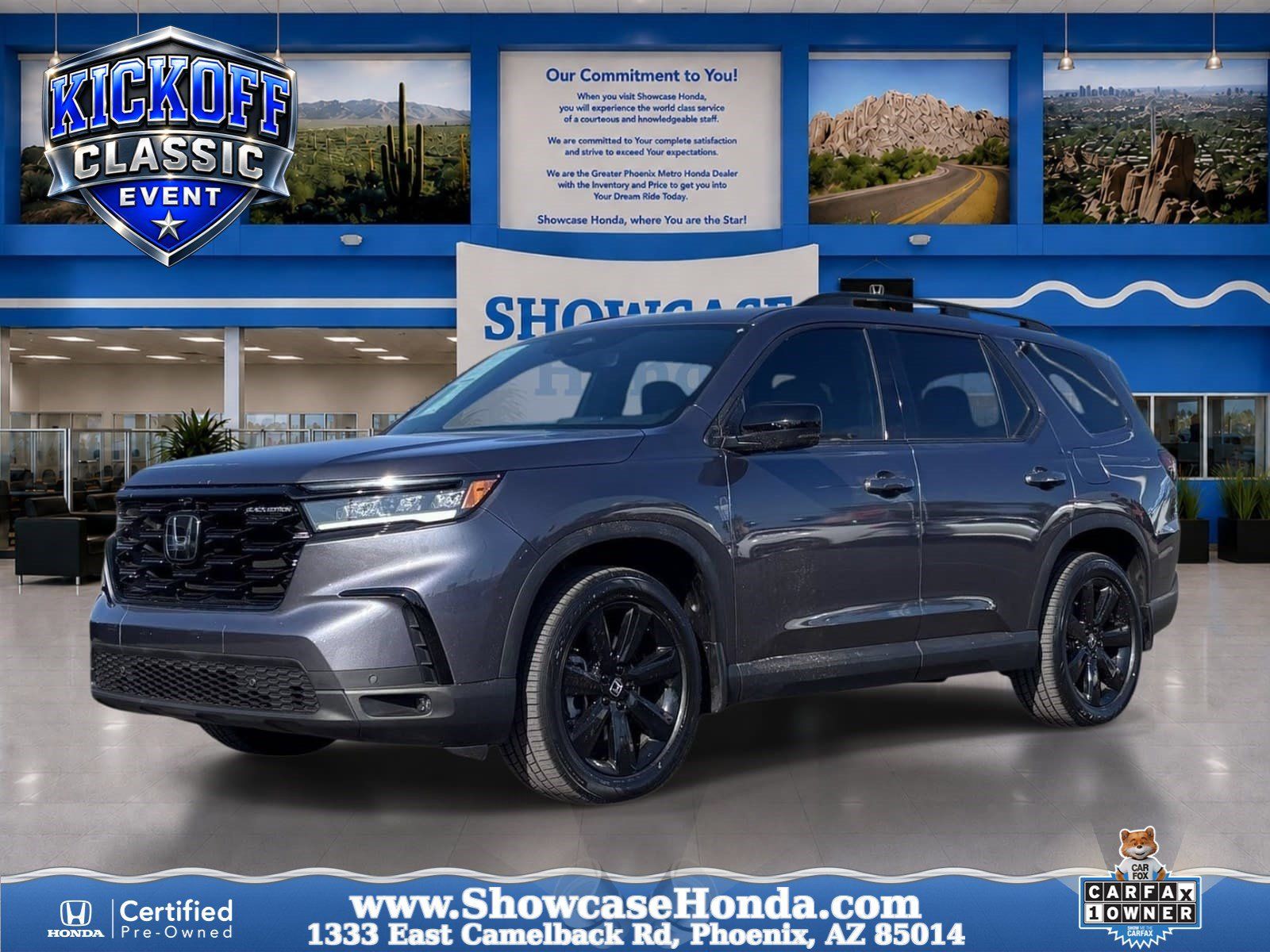 Gray (Modern Steel) 2025 Honda Pilot SUV / Crossover All-Wheel Drive Automatic