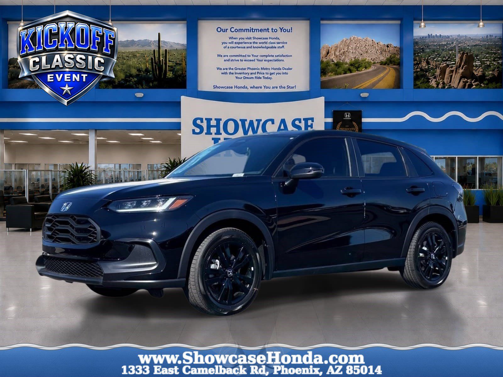 Crystal Black Pearl 2027 Honda HR-V SUV / Crossover Front-Wheel Drive Continuously Variable Transmission